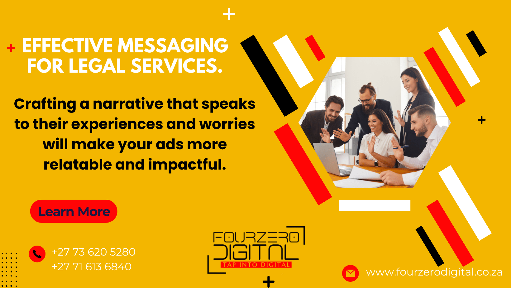 Effective Mesaging for legal services.